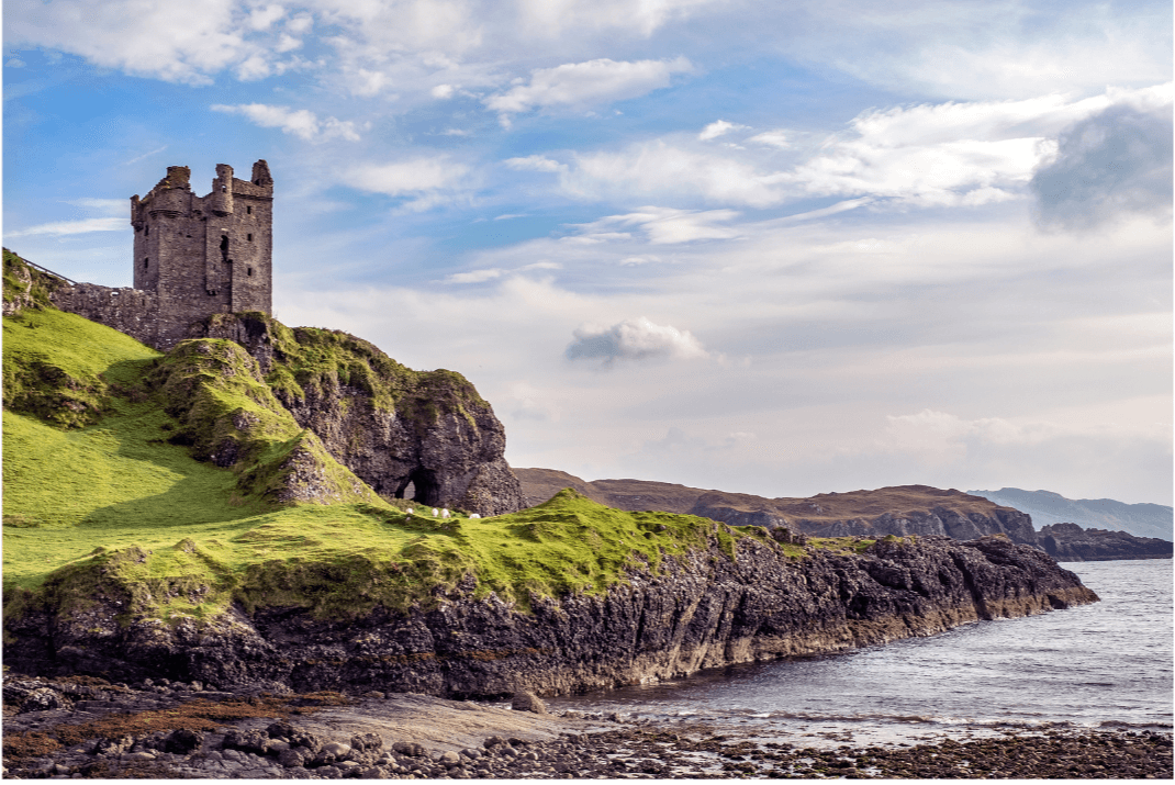 Castle on hill